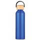 Volker 24 oz Aluminum Bottle w / Bamboo Lid