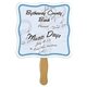 Wavy Square Hand Fan - Paper Products