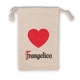 Weedy 100 Natural Cotton Drawstring Bag -5x8