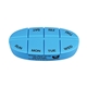 weekly pill organizer box