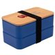 Wheat Straw Bento Box With Bamboo Lid
