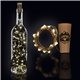 white cork string light set