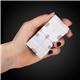 white infinite cube