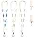 White Lanyard With Full Color Imprint