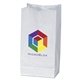 White Peanut Bag Paper Bag ColorVista USA Made