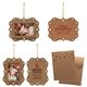 Wood Frame Photo Ornament