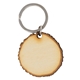Wood Log Cut Keychains