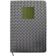 Woven Notebook With Metal Accent