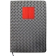 Woven Notebook With Metal Accent