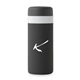 W&P Porter Insulated Ceramic Bottle 16 Oz - Charcoal