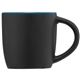 Zanzibar - 12 oz Matte Black Ceramic Mug with ColorPop