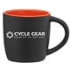 Zanzibar - 12 oz Matte Black Ceramic Mug with ColorPop