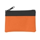 PVC And 600D Polyester Zippered Coin Pouch