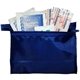 zippered first aid kit - full color