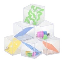 1-1/2 Assorted Style Cube Puzzles