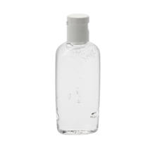 1 oz Clear Sanitizer in Oval Bottle