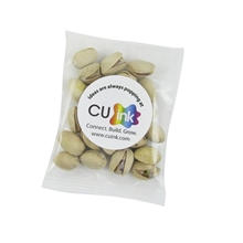 1 oz goody bags - jumbo salted pistachios