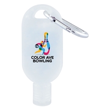 1 oz Hand Sanitizer Gel w / Carabiner