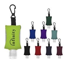 1 oz Hand Sanitizer With EVA CASE AND CLIP