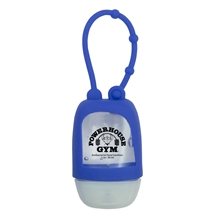 1 oz Travel Antibacterial Hand Sanitizer with Adjustable Silicone Strap