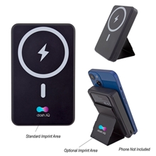 10, 000 mAh Energizer(R) Mag - N - Kick(TM) Wireless Charger Power Bank And Phone Stand