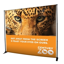 10 Deluxe Exhibitor Expanding Backdrop Display Kit