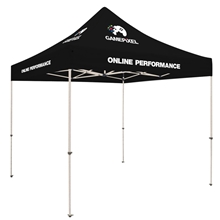 aerial view a black 10 standard tent kit (full - color imprint, 4 locations), image 1 of 4