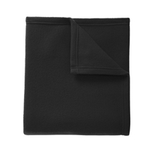 a black port authority(r) core fleece blanket