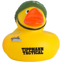 aerial view a yellow military duck, image 1 of 4