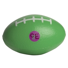 aerial view a green/yellow green / yellow mood football, image 1 of 2