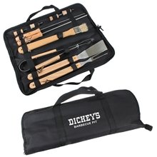 11 Piece Barbeque (BBQ) Set with Polyester Carrying Case