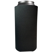 a black foamzone collapsible 16 oz can cooler