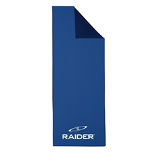 aerial view a reflex blue cooling sweat - absorbent towel, image 1 of 3