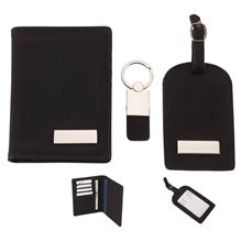 aerial view a black birmingham travel gift set, image 1 of 9