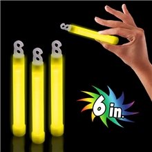 aerial view a yellow yellow 6 glow sticks, image 1 of 3