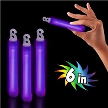 aerial view a purple 6 premium purple glow sticks, image 1 of 3