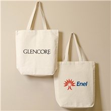 14x17 Cotton Tote Bag with Gusset 140GSM