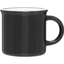 15 oz Ventura Mug - Black / White