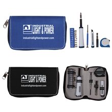 15- Piece Home Tool Set With Zipper Case