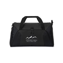 aerial view a black vertex(r) fusion packable duffel, image 1 of 9