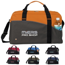 a group of polyester center court sports duffel bag 18