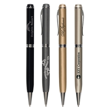 aerial view a group of cross - style premier twist pen, image 1 of 2