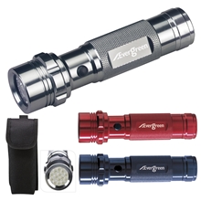 aerial view a group of good value(tm) aluminum led flashlight, image 1 of 2