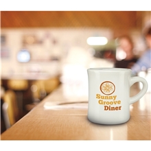 a group of 12 oz cuppajo diner mug