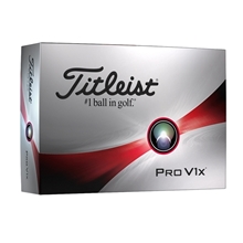 aerial view a group of titleist(r) pro v1x(r) golf ball std serv, image 1 of 2