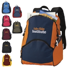 a group of on the move polyester backpack - 12.5 x 17
