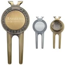 a group of honor magnetic divot repair tool with ball marker