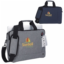 a group of pierce polyester briefcase