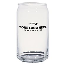 16 oz Ale Can Shaped Glass Cup