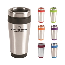 16 oz BPA - Free Plastic Blue Monday Travel Tumbler Multiple Colors